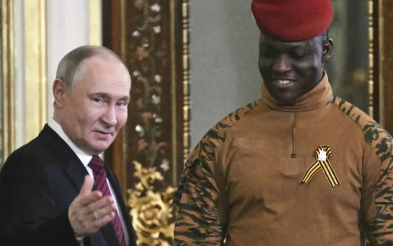 Putin and Toure