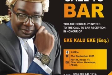 Eke Kalu Eke: A Journey to the Bar
