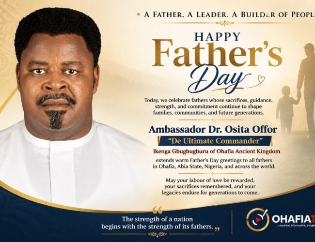 Building A New Abia: Amb. Offor Celebrates Otti, Others As Pillars Of Progress And Development