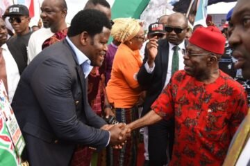Regional Peace in Focus: Amb. Offor Commends Gov. Otti’s Leadership For South East Security Summit, Umunneochi Visit