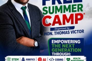 NDC Candidate, Thomas Victor Onwubiko Launches Free Summer Camp to Equip Amuwo-Odofin Students with STEM, AI, Robotics and Coding Skills