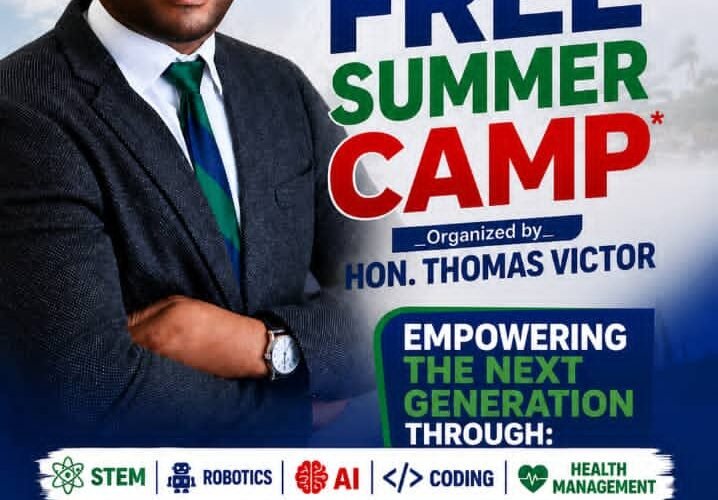 NDC Candidate, Thomas Victor Onwubiko Launches Free Summer Camp to Equip Amuwo-Odofin Students with STEM, AI, Robotics and Coding Skills