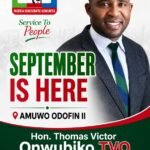 Onwubiko Wishes Amuwo Odofin Constituency II Residents a Happy and Fruitful September