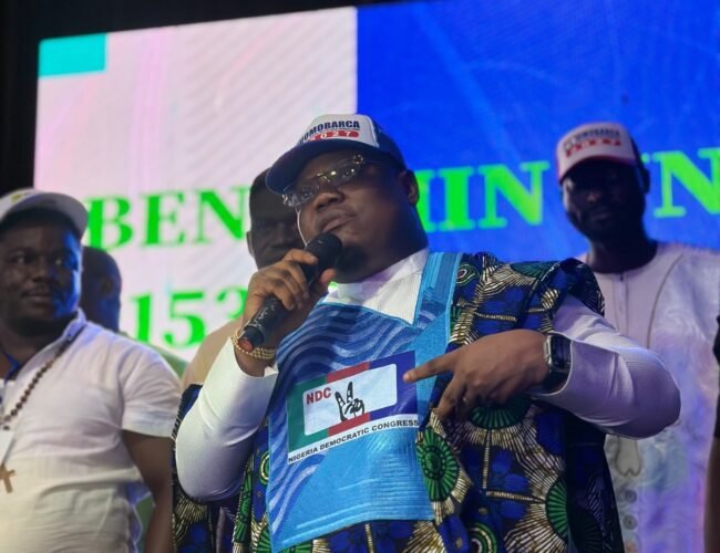 NDC Candidate OmoBarca Inaugurates Team Legit to Drive Campaign in Ajeromi-Ifelodun