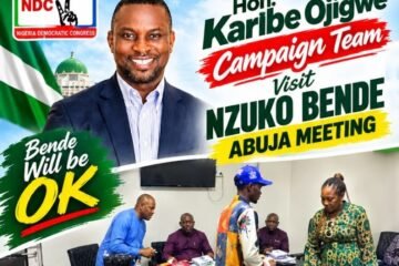 Nzuko Bende Abuja Throws Weight Behind Karibe Ojigwe For 2027 Bende Federal Constituency